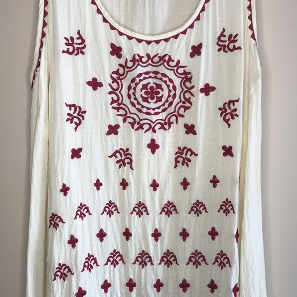 THML embroidered boho tank top - Picture 3 of 9
